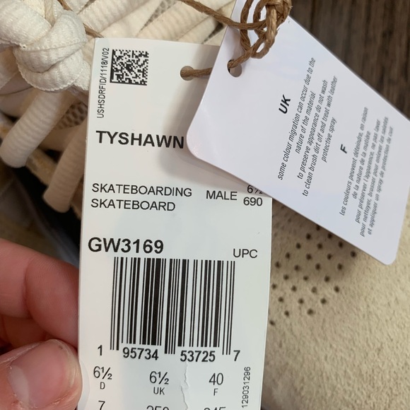 Adidas Tyshawn Jones Skate Sneakers - Picture 8 of 8